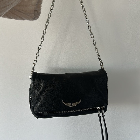 Zadig & Voltaire's women's leather clutch - Picture 9 of 10